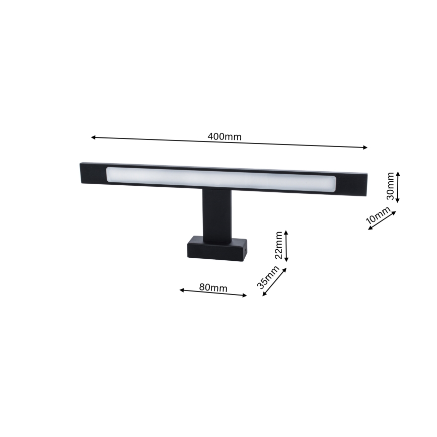 Φως τοίχου μπάνιου LED SHINE 1xLED/7W/230V IP44