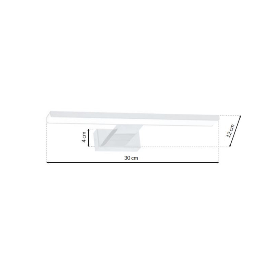 Φως τοίχου μπάνιου LED SHINE 1xLED/7W/230V IP44