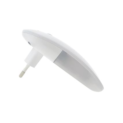 Φωτάκι νυκτός LED με αισθητήρα LED/1W/230V λευκό