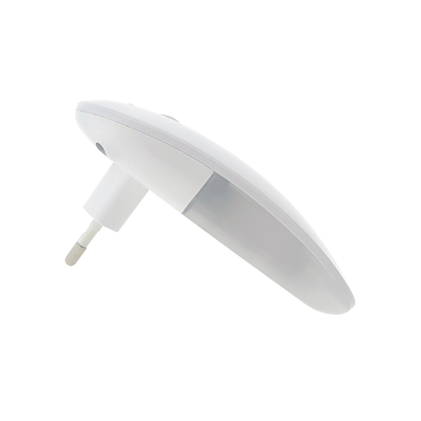 Φωτάκι νυκτός LED με αισθητήρα LED/1W/230V λευκό