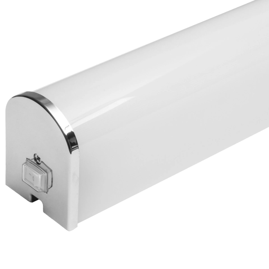 Φωτισμός καθρέφτη μπάνιου LED ALEX LED/8W/230V 4000K 41 cm IP44 γυαλιστερό χρώμιο
