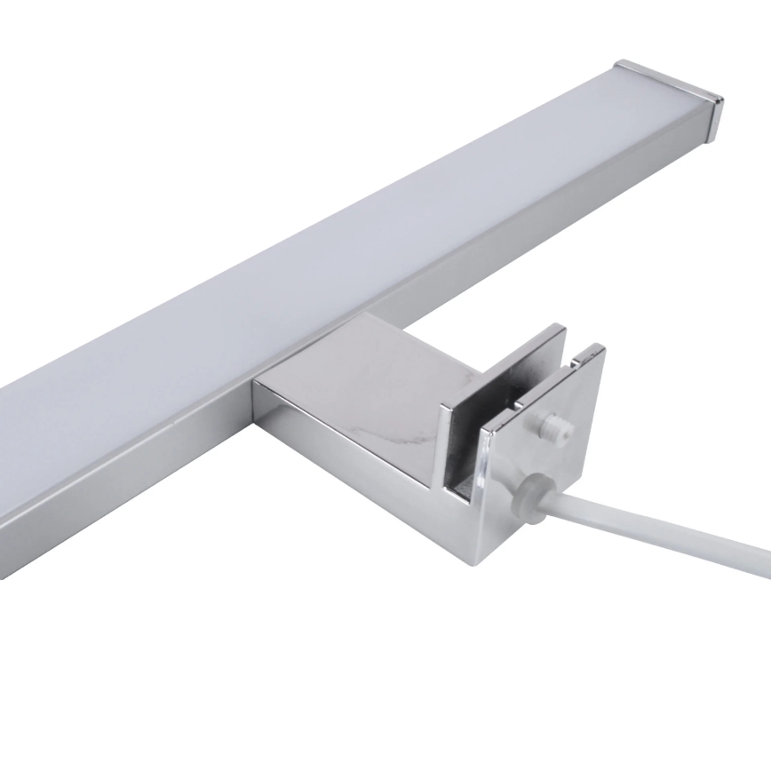 Φωτισμός καθρέφτη μπάνιου LED ELBA LED/8W/230V 4000K 40 cm IP44 γυαλιστερό χρώμιο