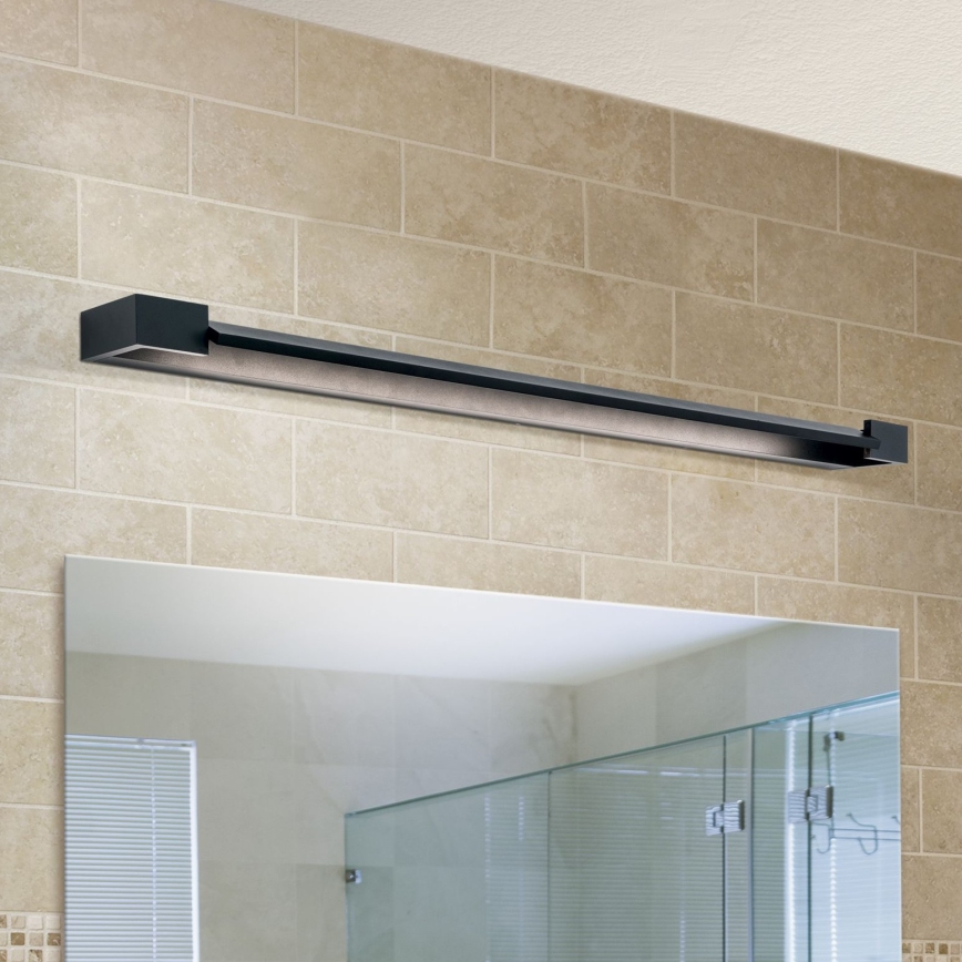 Φωτισμός καθρέφτη μπάνιου LED MARILYN LED/24W/230V 90 cm IP44 μαύρο