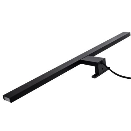 Φωτισμός καθρέφτη μπάνιου LED SAMOS LED/12W/230V 4000K 60 cm IP44 μαύρο