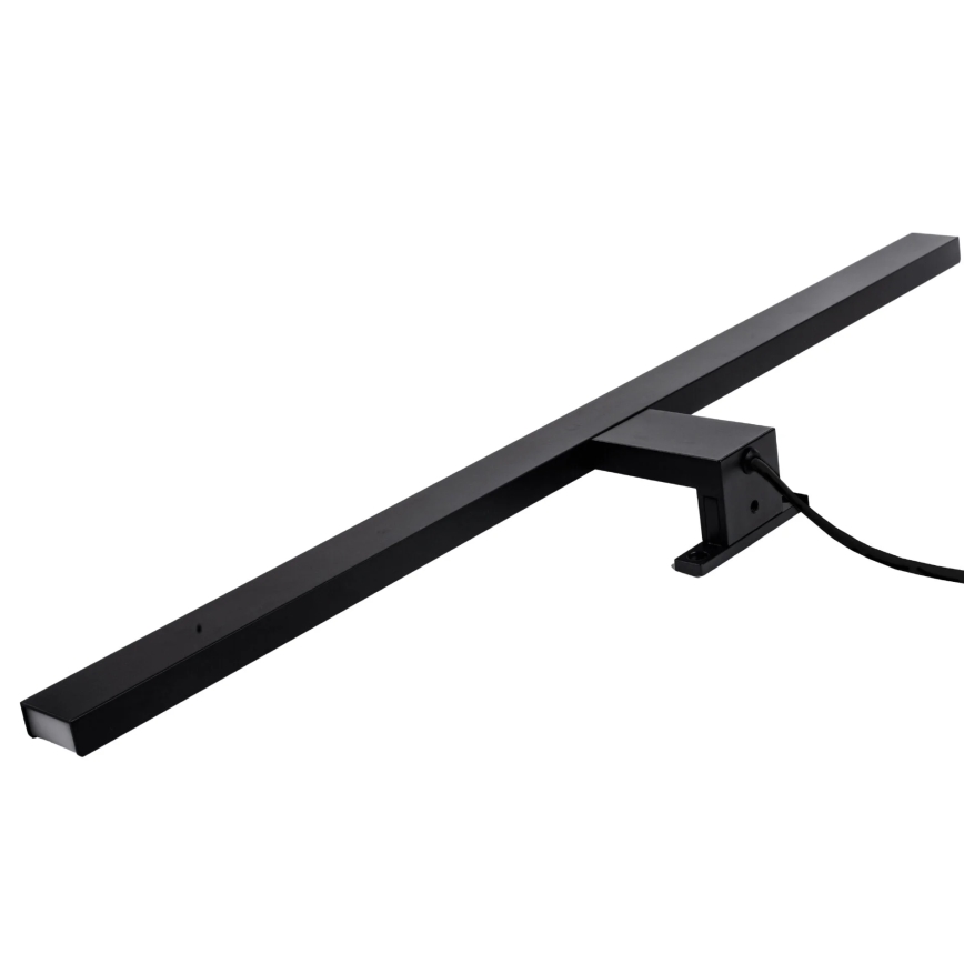 Φωτισμός καθρέφτη μπάνιου LED SAMOS LED/12W/230V 4000K 60 cm IP44 μαύρο