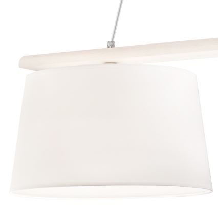Φωτιστικό οροφής με καλώδιο AIDA 2xE27/60W/230V δρυς