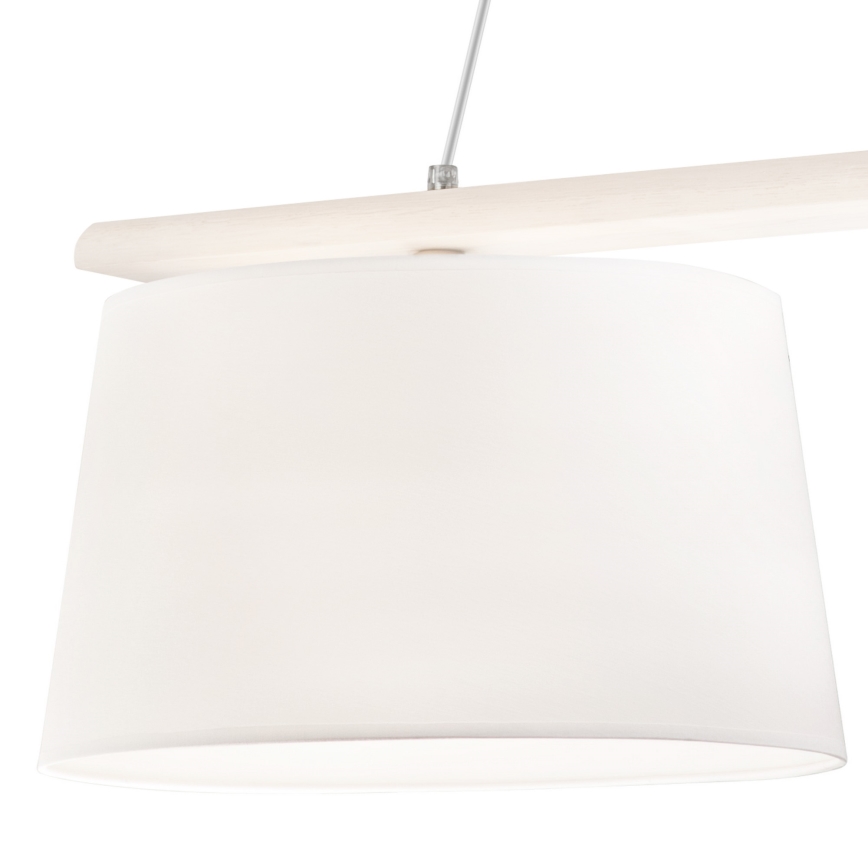 Φωτιστικό οροφής με καλώδιο AIDA 2xE27/60W/230V δρυς