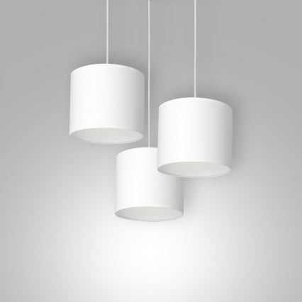 Φωτιστικό οροφής με καλώδιο ARDEN 3xE27/60W/230V λευκό