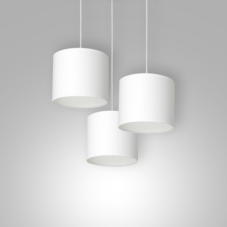 Φωτιστικό οροφής με καλώδιο ARDEN 3xE27/60W/230V λευκό