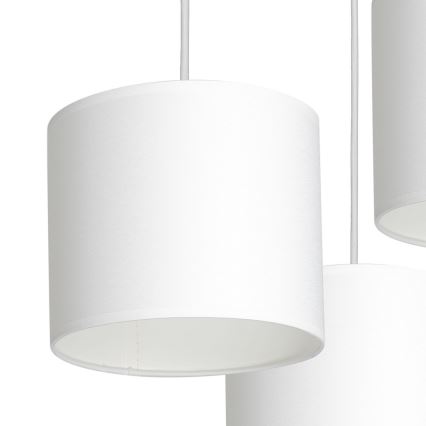 Φωτιστικό οροφής με καλώδιο ARDEN 3xE27/60W/230V λευκό