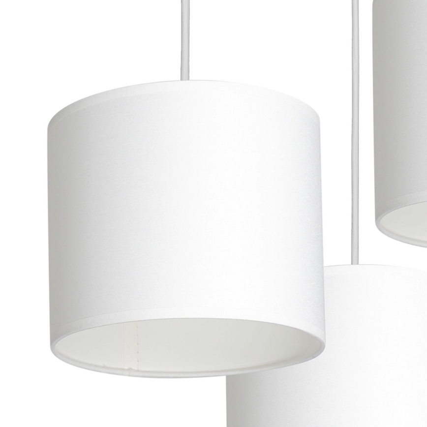 Φωτιστικό οροφής με καλώδιο ARDEN 3xE27/60W/230V λευκό