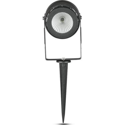 Φωτιστικό LED εξωτερικού χώρου LED/12W/100-240V IP65 4000K μαύρο