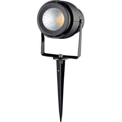 Φωτιστικό LED εξωτερικού χώρου LED/12W/100-240V IP65 μαύρο - πράσινο φως