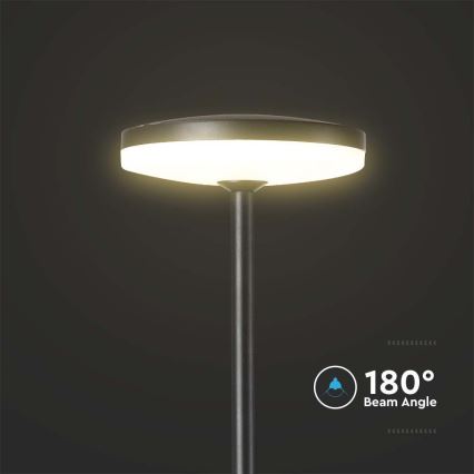 Φωτιστικό LED εξωτερικού χώρου LED/12W/230V 3000K IP65 ανθρακί