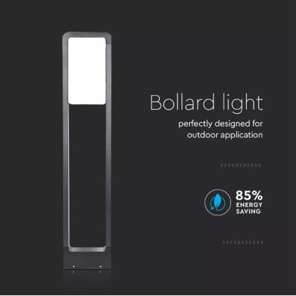 Φωτιστικό LED εξωτερικού χώρου SAMSUNG CHIP LED/10W/230V 3000K IP65 μαύρο