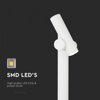 Φωτιστικό  LED εύκαμπτο εξωτερικού χώρου LED/4W/230V 3000K IP44 100 cm λευκό