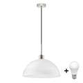 Φωτιστικό LED με καλώδιο 1xE27/60W/230V λευκό