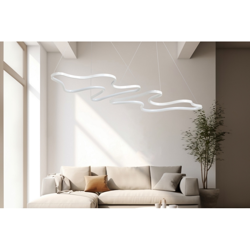 Φωτιστικό LED με καλώδιο DUPLE ARTISAN LED/80W/230V 6500K λευκό