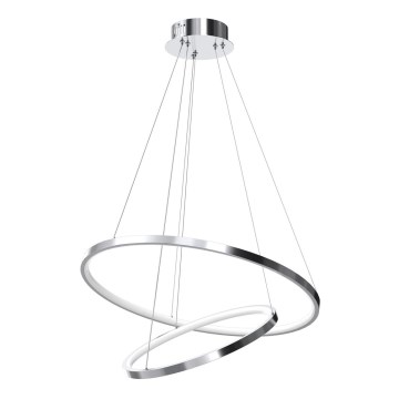 Φωτιστικό LED με καλώδιο ROTONDA LED/51W/230V γυαλιστερό χρώμιο