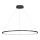 Φωτιστικό LED με καλώδιο SATURNO LED/57W/230V διάμ. 100 εκ. IP44 ανθρακί