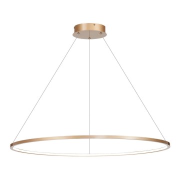 Φωτιστικό LED με καλώδιο SATURNO LED/57W/230V διάμ. 100 εκ. IP44 χρυσό