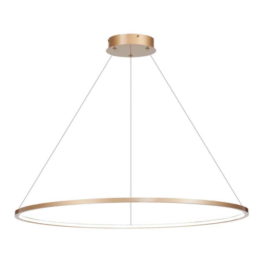 Φωτιστικό LED με καλώδιο SATURNO LED/57W/230V διάμ. 100 εκ. IP44 χρυσό