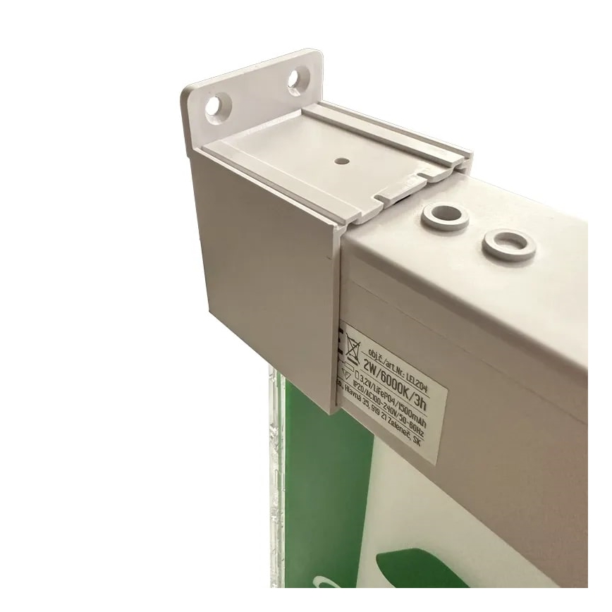 Φωτιστικό ασφαλείας LED LED/2W/230V 6000K 1500 mAh