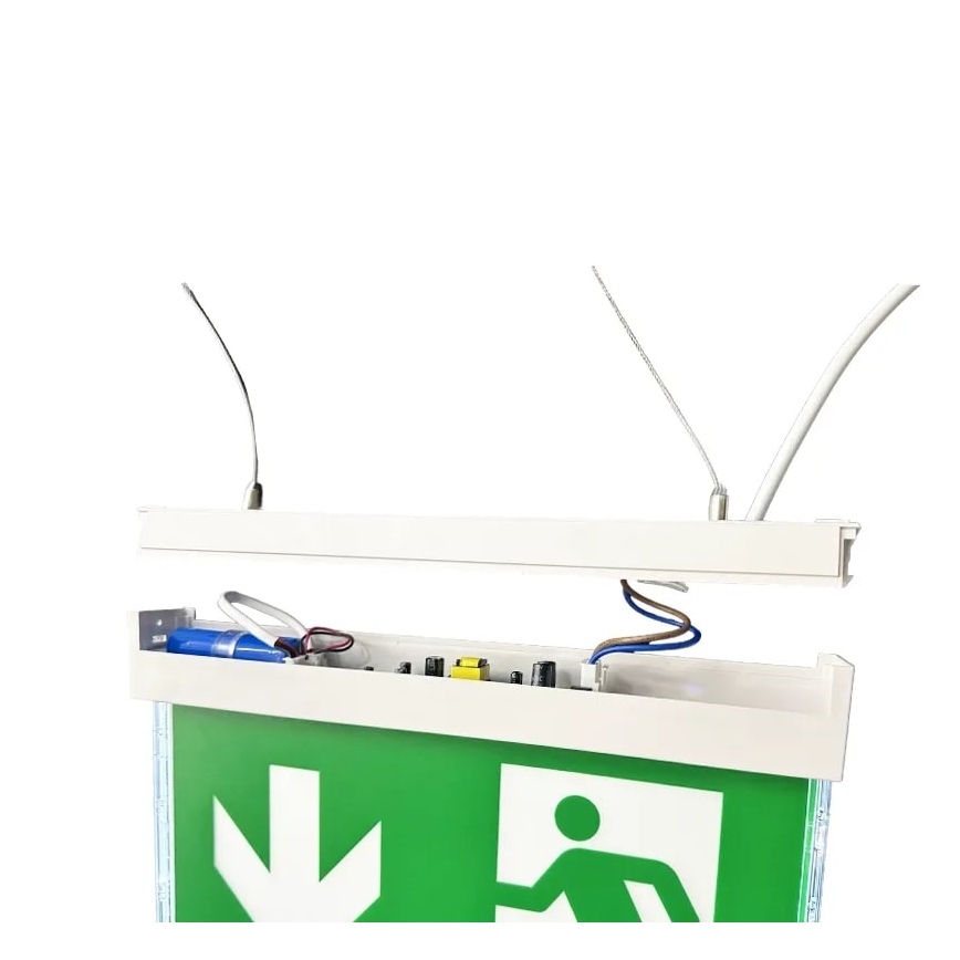 Φωτιστικό ασφαλείας LED LED/2W/230V 6000K 1500 mAh