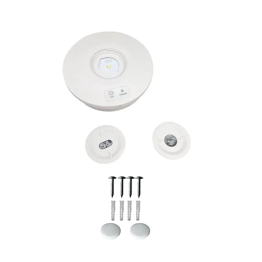 Φωτιστικό ασφαλείας LED LED/2W/230V 6000K IP65 3200 mAh