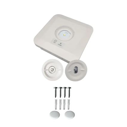 Φωτιστικό ασφαλείας LED LED/2W/230V 6000K IP65 3200 mAh