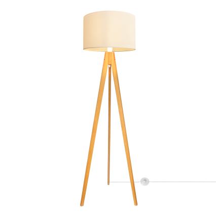 Φωτιστικό δαπέδου ALBA 1xE27/15W/230V κρεμ/δρυς