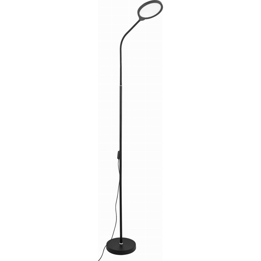 Φωτιστικό δαπέδου LED Dimmable 2σε1 LED/10W/230V 3000-4500-6500K μαύρο