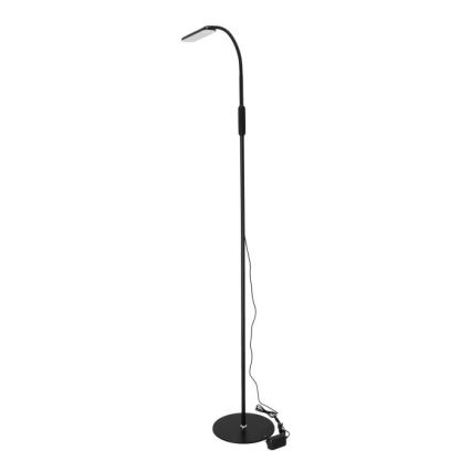 Φωτιστικό δαπέδου LED Dimmable TEILO LED/10W/230V 3000/4000/6500K μαύρο + τηλεχειριστήριο