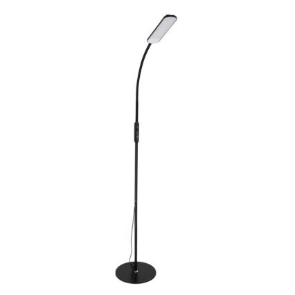 Φωτιστικό δαπέδου LED Dimmable TEILO LED/10W/230V 3000/4000/6500K μαύρο + τηλεχειριστήριο