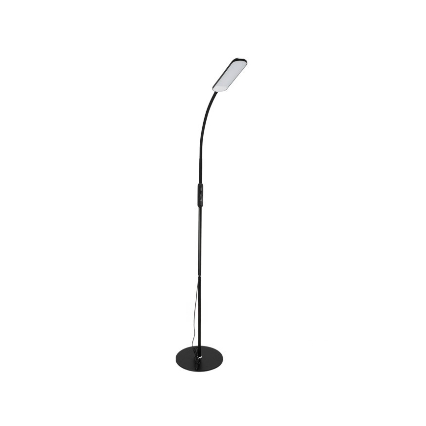 Φωτιστικό δαπέδου LED Dimmable TEILO LED/10W/230V 3000/4000/6500K μαύρο + τηλεχειριστήριο