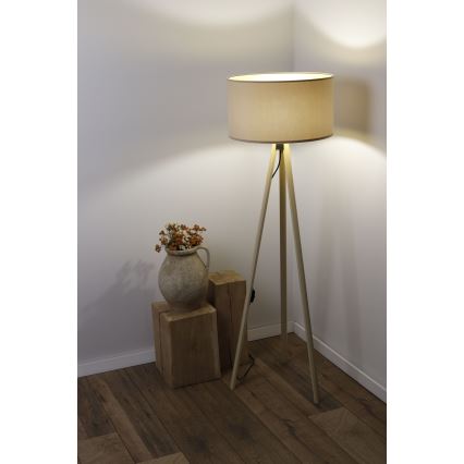 Φωτιστικό δαπέδου STANDART 1xE27/60W/230V μπεζ