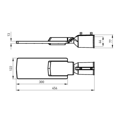 Φωτιστικό δρόμου LED BOSTON LED/35W/230V IP65