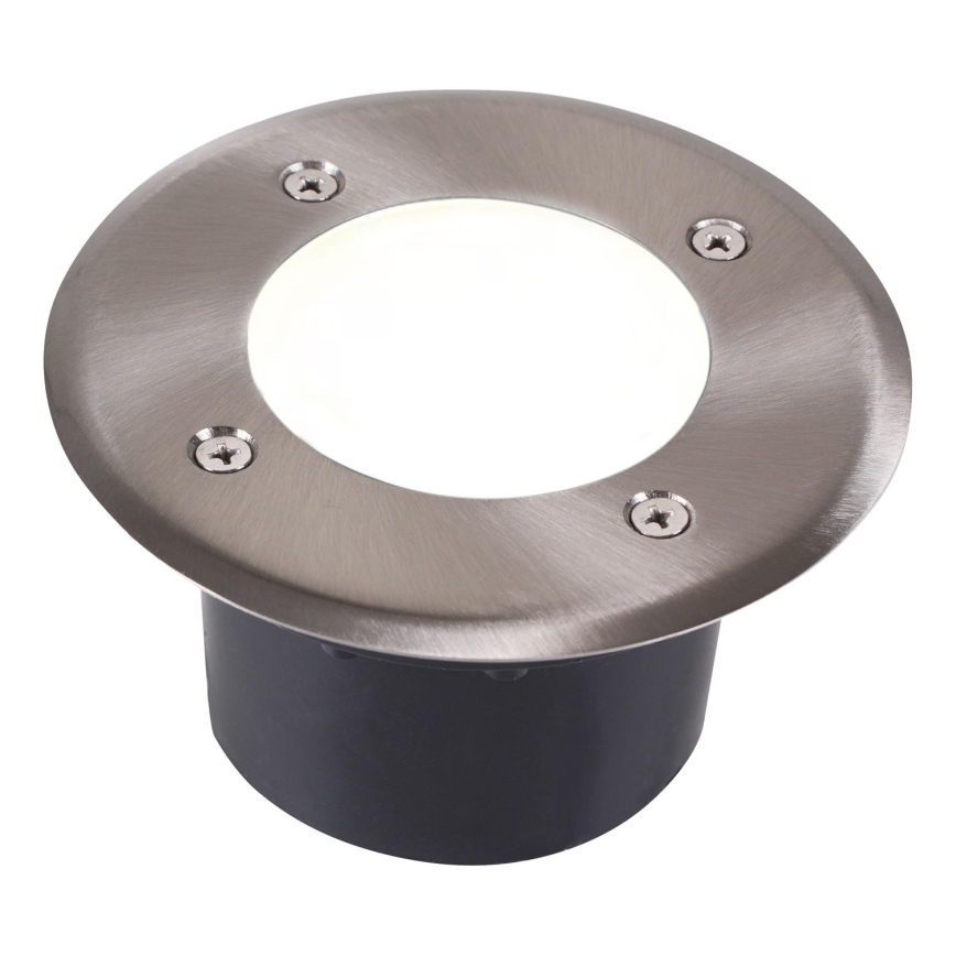 Φωτιστικό δρόμου LED MIVO LED/3W/230V διάμετρος 12 cm IP67 ματ χρώμιο