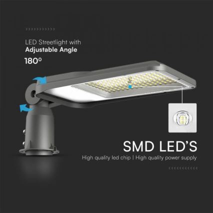 Φωτιστικό δρόμου LED SAMSUNG CHIP LED/50W/230V 6500K IP65