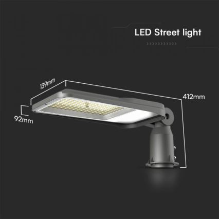 Φωτιστικό δρόμου LED SAMSUNG CHIP LED/50W/230V 6500K IP65
