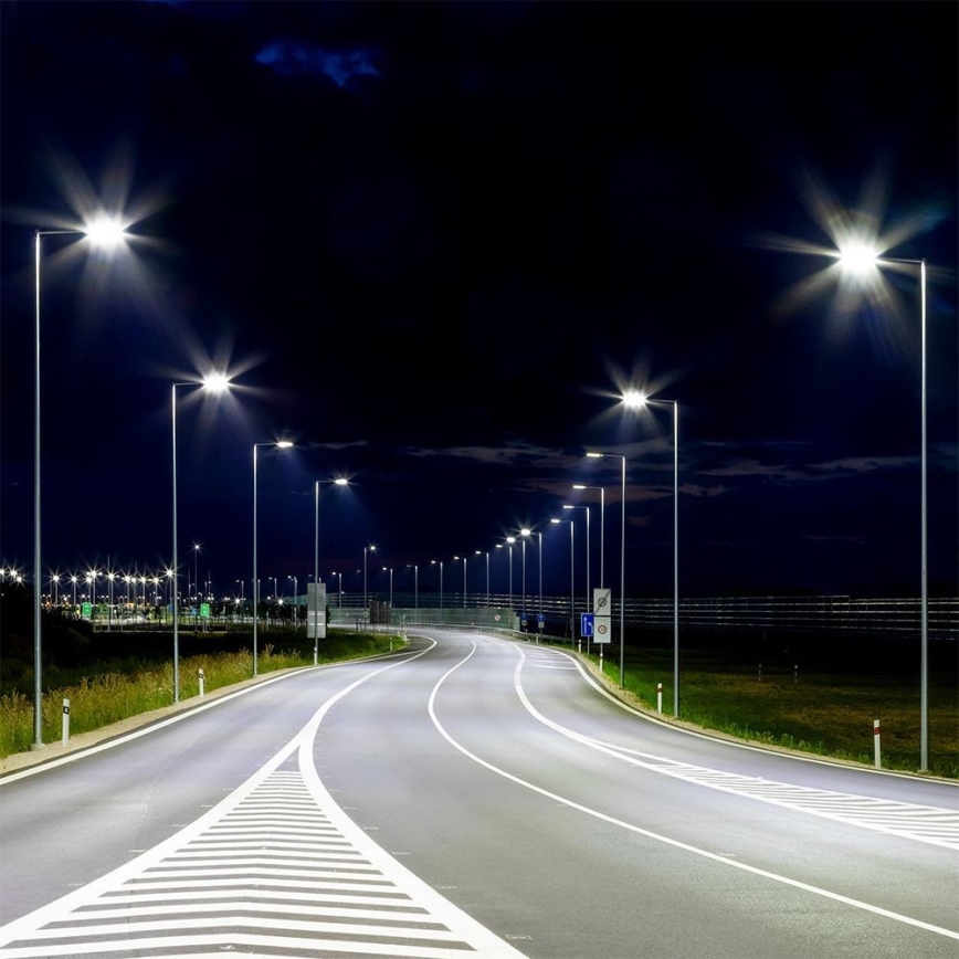 Φωτιστικό δρόμου LED SAMSUNG CHIP LED/50W/230V 6500K γκρι