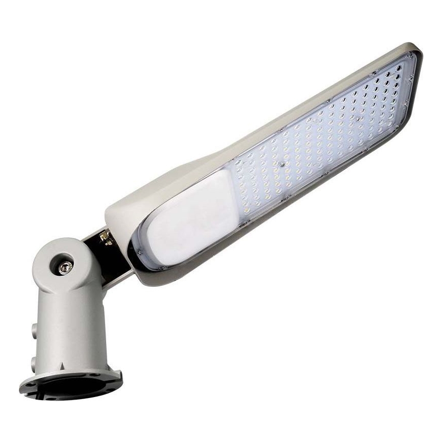 Φωτιστικό δρόμου LED με αισθητήρα λυκόφωτος SAMSUNG CHIP LED/100W/230V 6500K IP65 γκρι