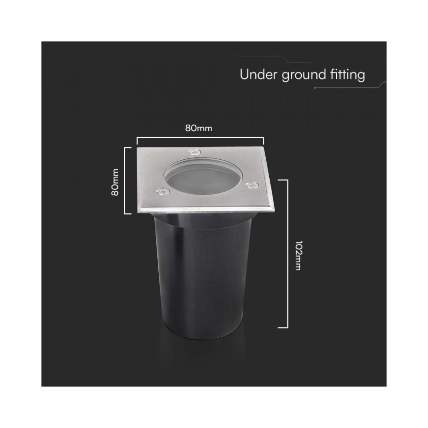 Φωτιστικό δρόμου εξωτερικού χώρου 1xGU10/35W/230V IP67