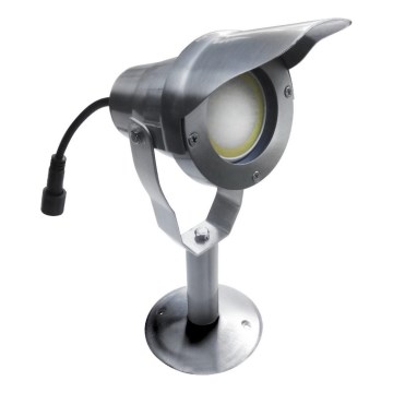 Φωτιστικό εξωτερικού χώρου LED EASY CONNECT 1xGU10/6,5W/230V IP67 ματ χρώμιο