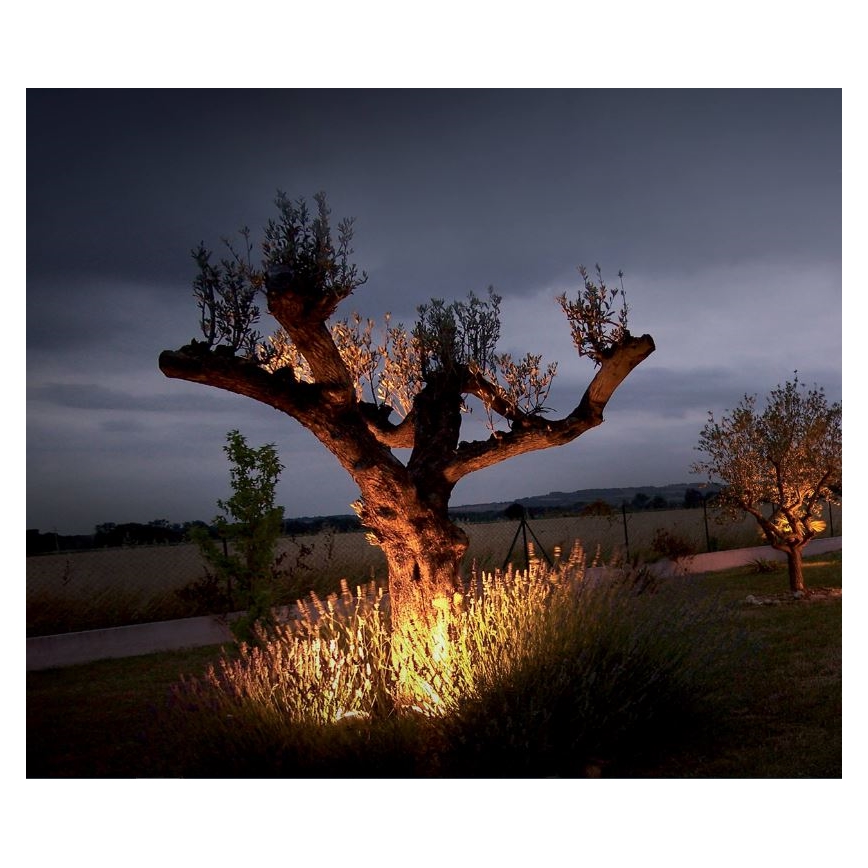 Φωτιστικό εξωτερικού χώρου LED EASY CONNECT 1xGU10/6,5W/230V IP67 ματ χρώμιο