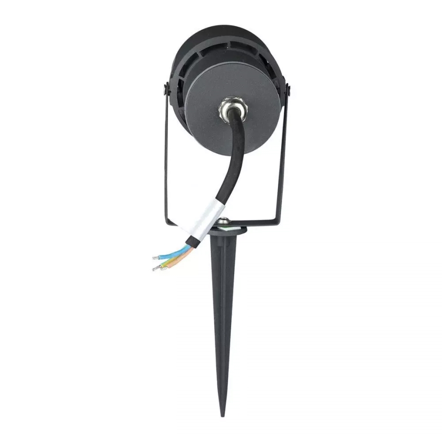 Φωτιστικό εξωτερικού χώρου LED LED/12W/100-240V IP65 γκρι - πράσινο φως