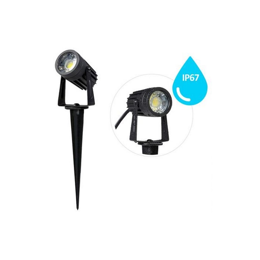 Φωτιστικό εξωτερικού χώρου LED LED/3W/230V 4000K IP67 μαύρο