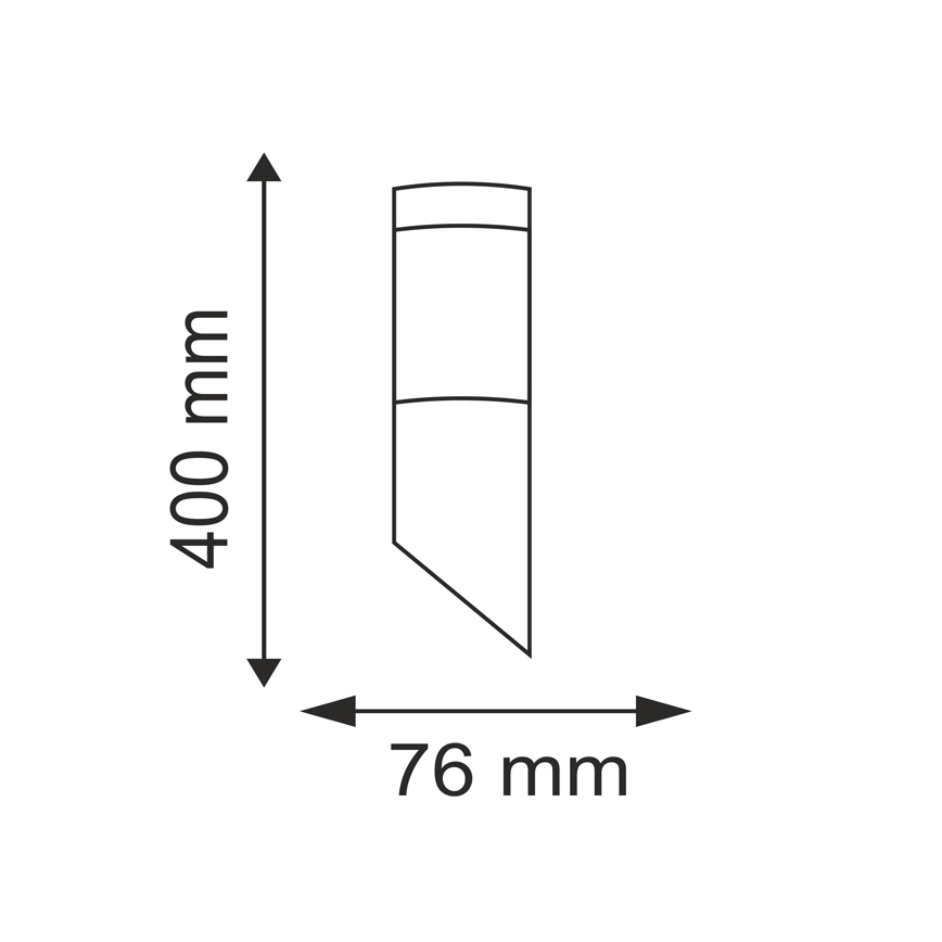 Φωτιστικό εξωτερικού χώρου LIVIA 1xE27/10W/230V IP44