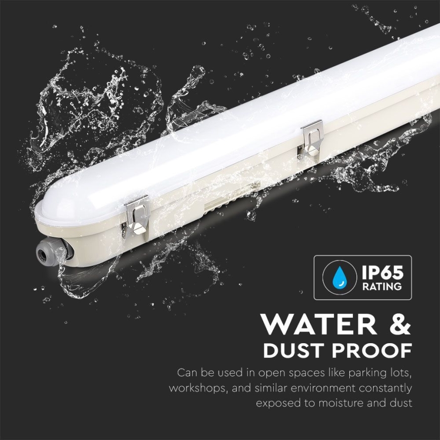 Φωτιστικό εργασίας φθορίου LED with emergency module EMERGENCY LED/48W/230V 4000K 150cm IP65