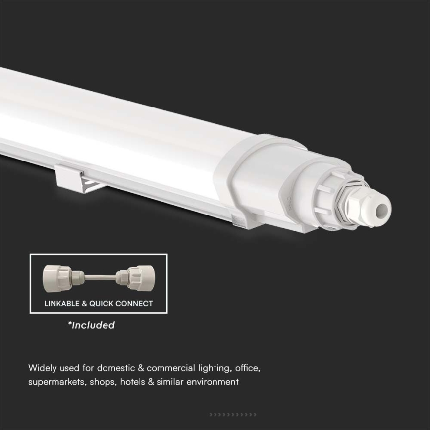 Φωτιστικό εργασίας φθορίου LED LED/48W/230V 6500K IP65 150 cm